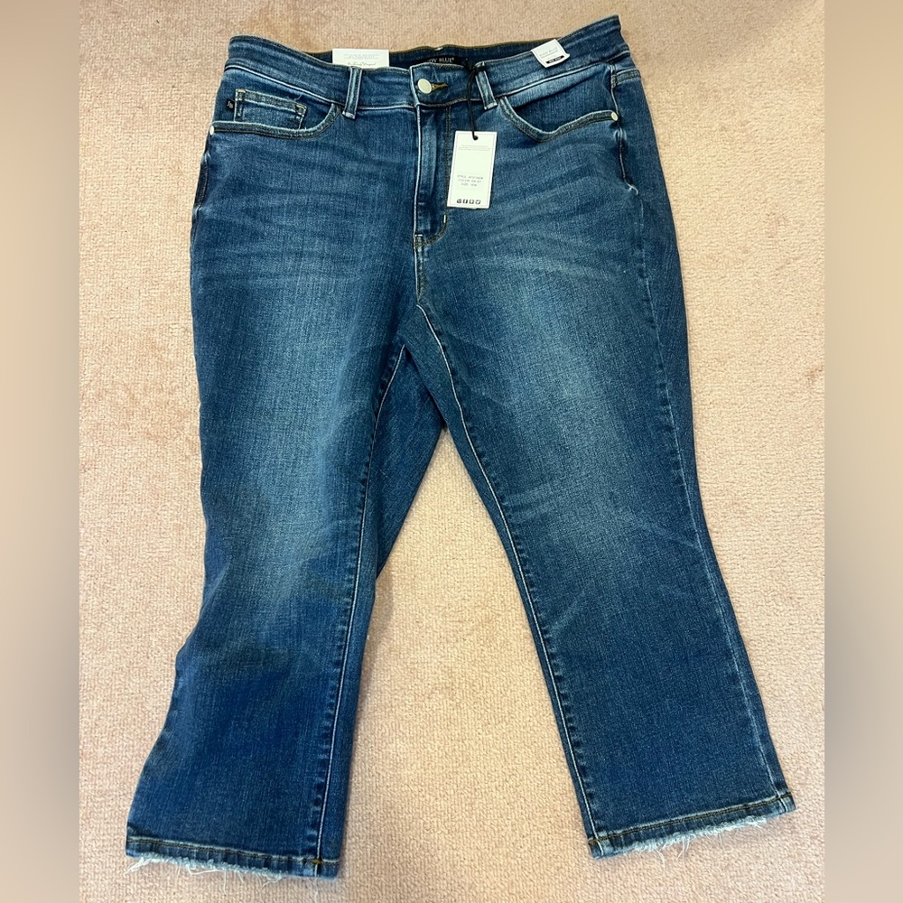 Judy Blue Dark Wash Ankle Jeans